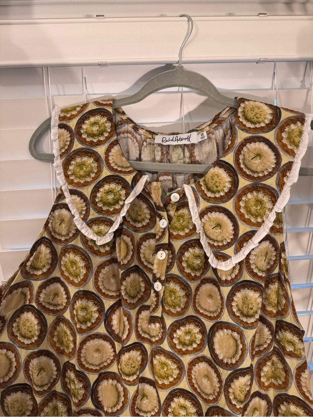 Rachel Antonoff Tanya Dress - Key Lime - Picture 5 of 6